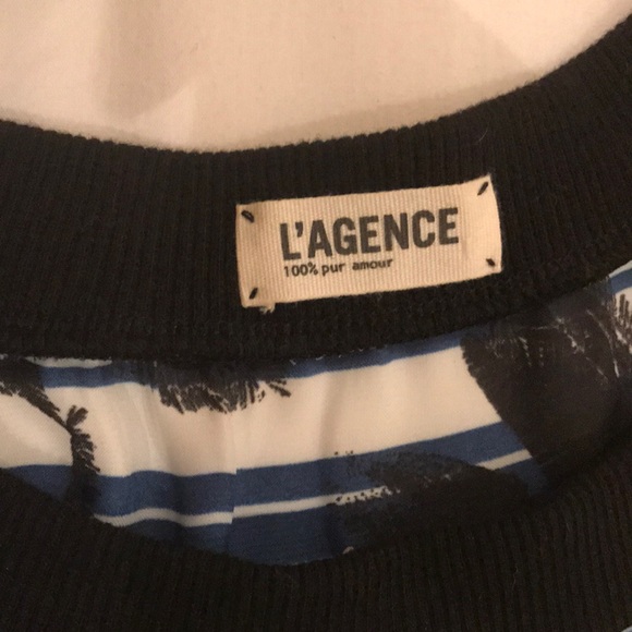 L’Agence Dress multi palm tree print - Picture 3 of 3